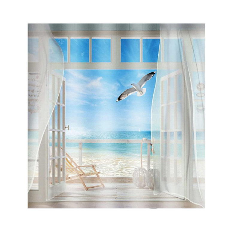 Rosecliff Heights Shower Curtain Set with Hooks Wayfair